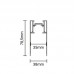Magnetinis bėgelis S35 1m 5350